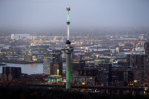 Vue imprenable sur l'Euromast Rotterdam photo