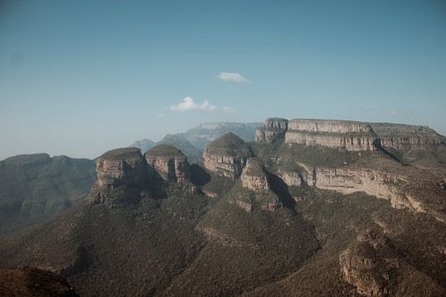 The tree rondavels, Zuid-Afrika