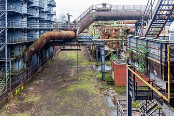 Industrieel landschap Ruhrgebied Duitsland van Evert Jan Luchies