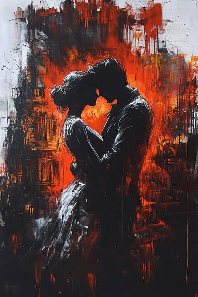 Love couple by Eye catching paintings