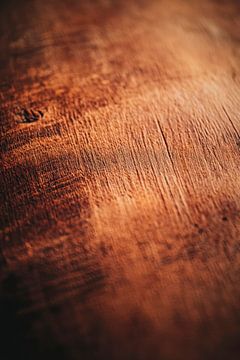 Support en bois rustique avec structure sur Poster Art Shop