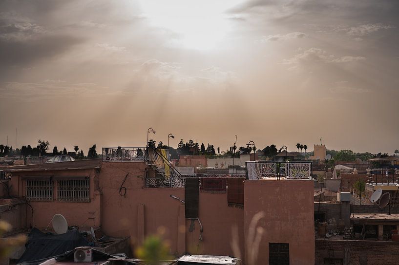 Les toits de Marrakech par Stefanie de Boer