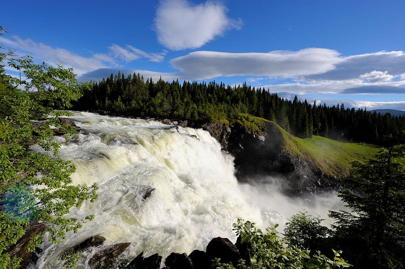Tännforsen Wasserfall von Lars Tuchel