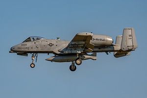 Atterrissage du Fairchild Republic A-10 Thunderbolt II. sur Jaap van den Berg