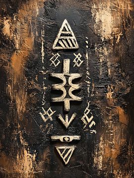 Primal Symbol in Balance III by Bianca ter Riet