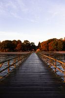 View of Flensburg beach from the pier at sunrise | Travel photography