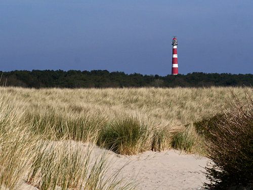 The lighthouse of Hollum on Ameland