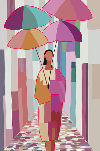Femme néon