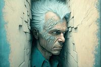 Digitale kunst: Mensen in een Dystopie