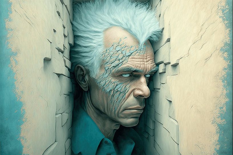 Digitale kunst: Mensen in een Dystopie van Tim Kunst en Fotografie