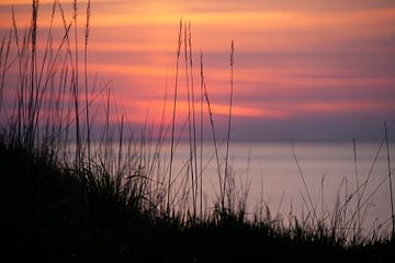Sonnenuntergang am Meer von Maurice van de Waarsenburg
