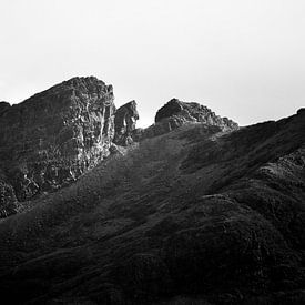 Mountain peak on Isle of Skye by Skyler Muller