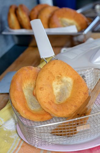 Auszogene Küchle Krapfen, een Beierse specialiteit