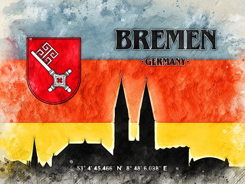 Bremen von Printed Artings