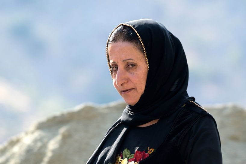 Iran: Iranian woman (Uraman Takht) by Maarten Verhees