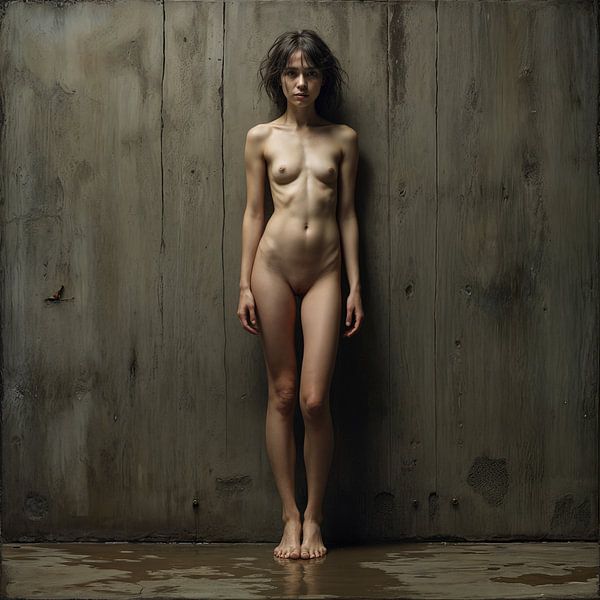 Naked in Factory by The Nudes Gallery