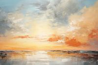 Sunset Painting | Vivid Sunset