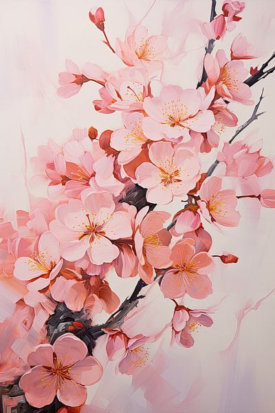 Pfirsichblüte von Bert Nijholt