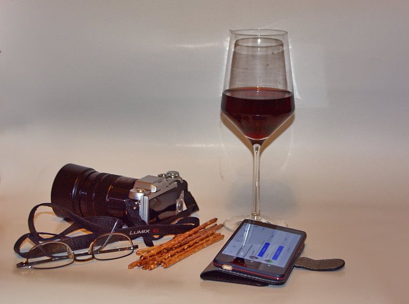 Home Office bij de fotograaf van Edgar Schermaul