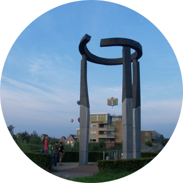 De brandenburger tor gevangen in Beeld?