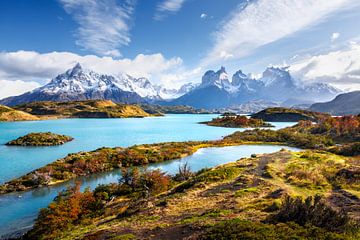 Check out Torres Del Paine in autumn by Krijn van der Giessen