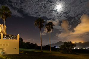 Mond mit Sternen Sint Eustatius