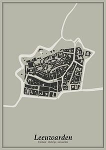 Festungsstadt - Leeuwarden von Dennis Morshuis