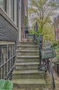 Opgang grachtenpand Amsterdam van Peter Bartelings thumbnail