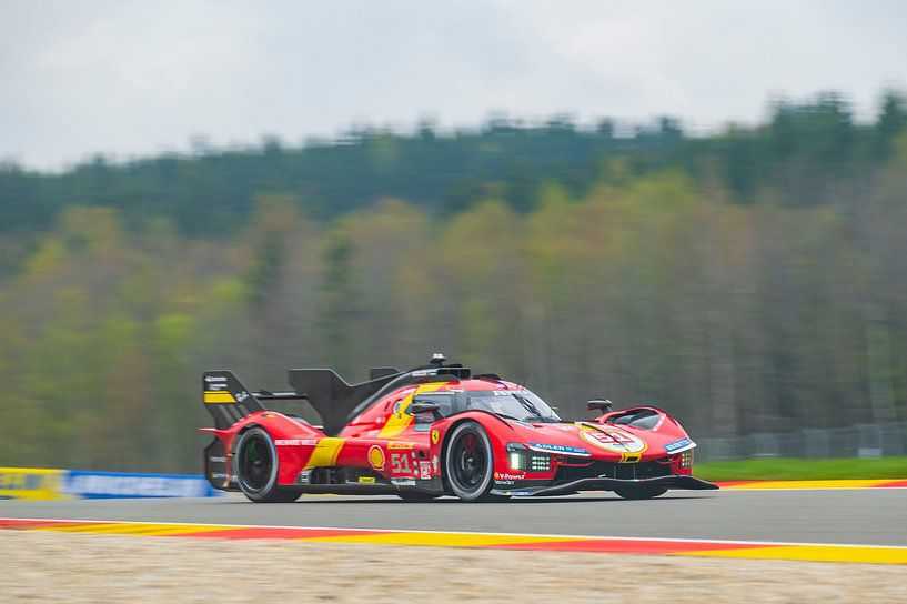 Ferrari AF Corse Ferrari 499P hypercar van Sjoerd van der Wal Fotografie