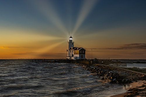 De Vuurtoren van Marken, het Paard.