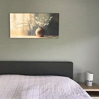 Klantfoto: Zen en de Kunst van Bloei van Studio BB, op canvas