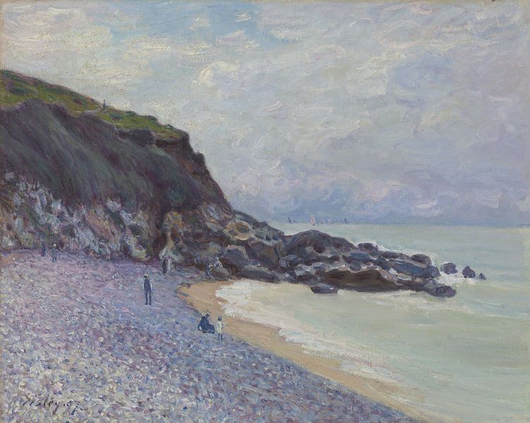 Alfred Sisley~Lady des8217s Cove, Langland Bay, Wales van finemasterpiece