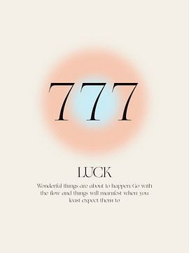 777 Luck van Bohomadic Studio