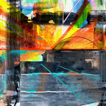 Square Abstract #108 by Tymn Lintell