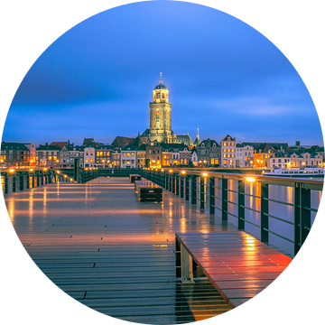  Deventer Skyline Lebuinus kerk avond fotografie