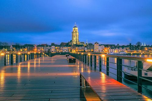  Deventer Skyline Lebuinus kerk avond fotografie