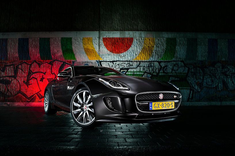 Jaguar F-Type van Thomas Boudewijn