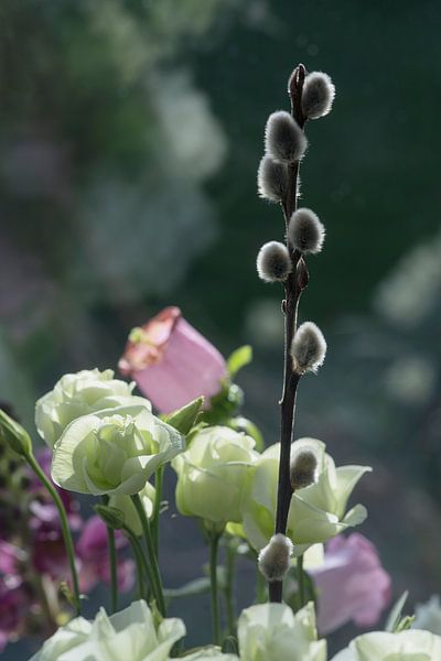 Blumenstrauß in Pastell von Mario de Lijser