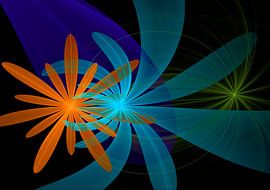 Fraktal floral by Roswitha Lorz