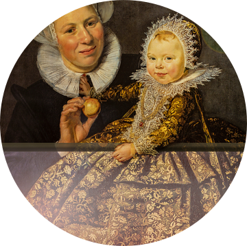 Lens Flare Babes. In Bruin en Goud van Frans Hals. van Alie Ekkelenkamp
