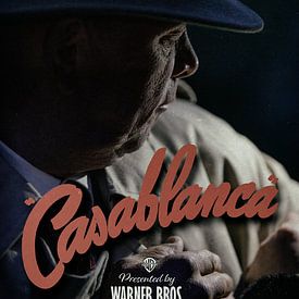 Casablanca Film Vintage Poster van Rob van der Teen