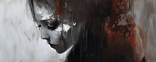 Vrouwengezicht | Whispering Shadows