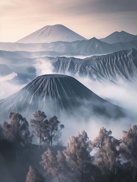 Wandern in den Bergen von fernlichtsicht