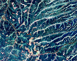 Bleu infini sur Look at this planet