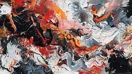 Fragmented Dreamscape Collage Composition by Aden Pink Studio