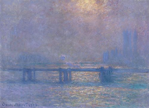 Charing Cross Bridge, de Theems, Claude Monet...