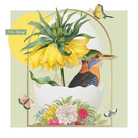 Spring in an Eggshell II von Marja van den Hurk