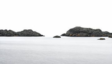 Felsen im Meer II von Leny Silina Helmig