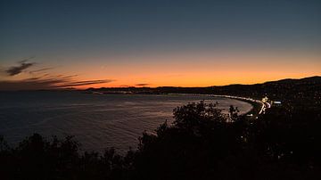 Sonnenuntergang über Nizza, Frankreich von Timon Schneider