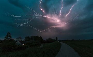 Spider Lightning by Ronald van Dijk